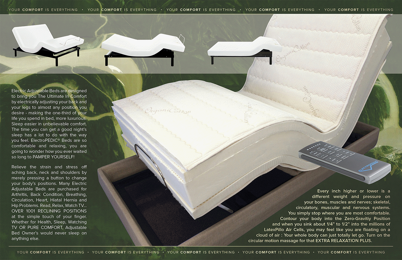 zero gravity latex mattress phoenix natural organic bed